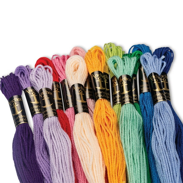 Anchor Six Stranded Threads Pack of 11 Your Colour Choice